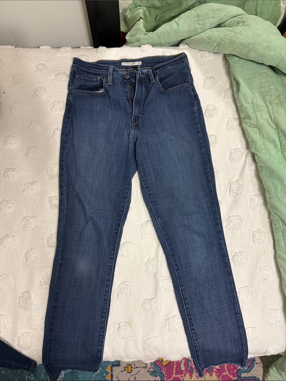 Levi's Women's Navy Skinny Jeans